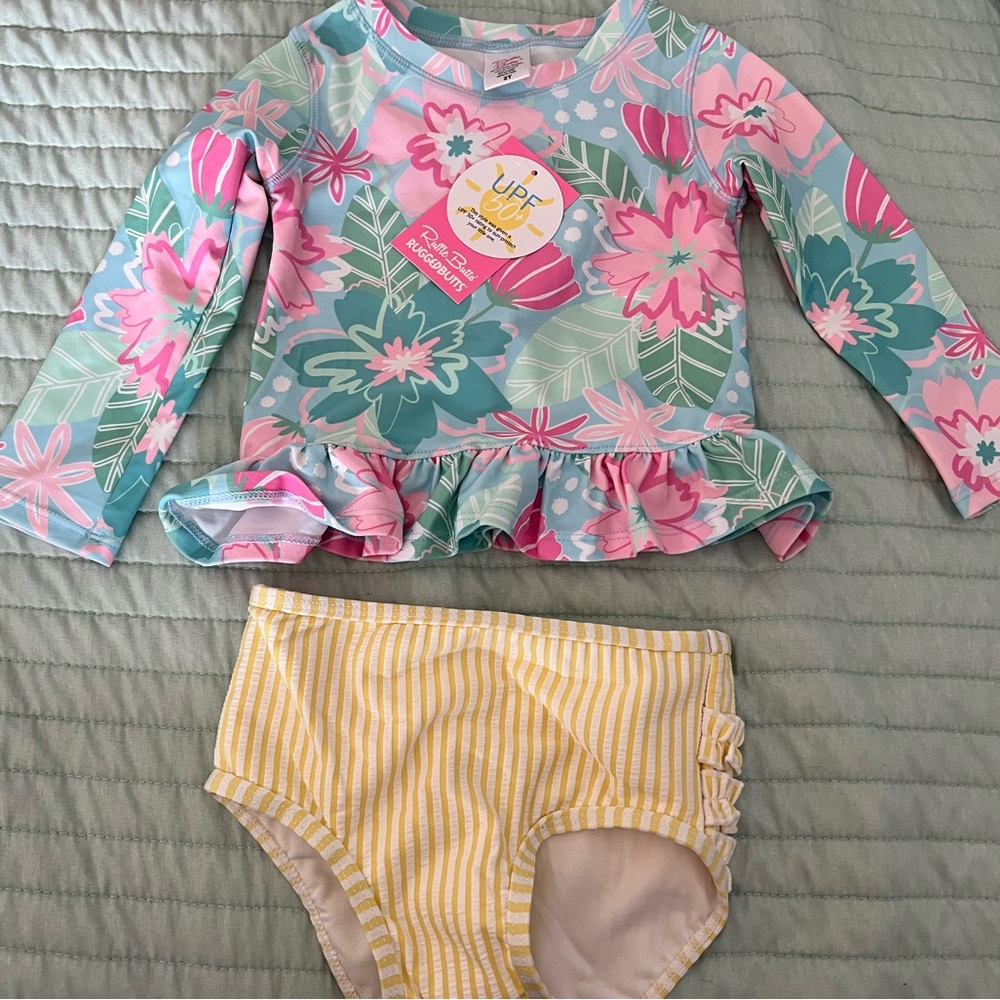 Ruffle Butts 2 piece size 2T- NWT